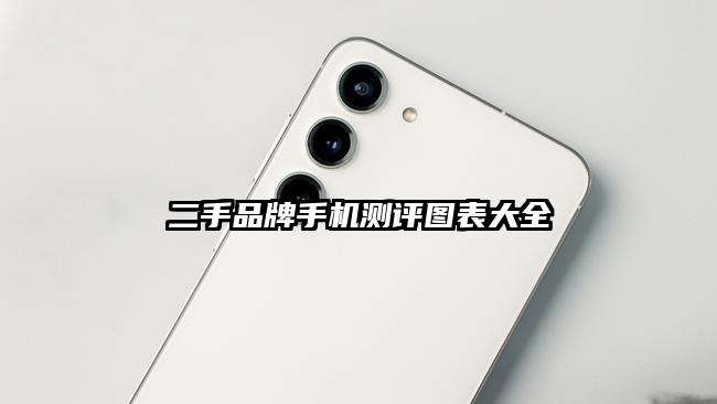 二手品牌手機測評圖表大全