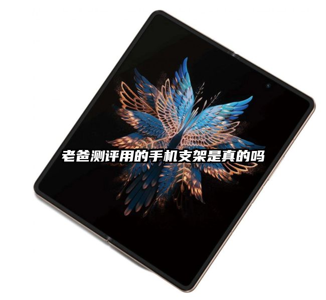 老爸測評用的手機支架是真的嗎