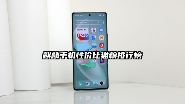 麒麟手機性價比貓糧排行榜