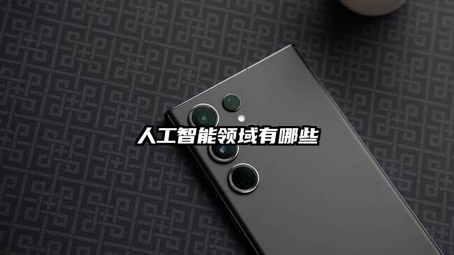 人工智能領(lǐng)域有哪些