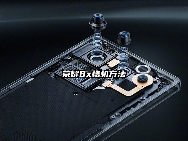 榮耀8x格機方法