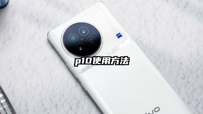 p10使用方法