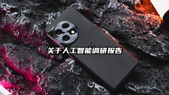 關(guān)于人工智能調(diào)研報(bào)告