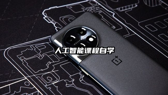人工智能課程自學