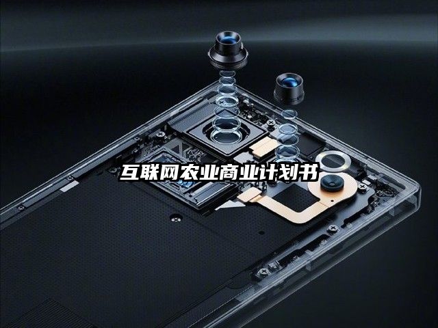 互聯網農業商業計劃書