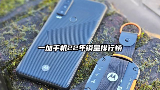 一加手機22年銷量排行榜